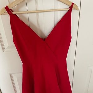 Mini Red Dress